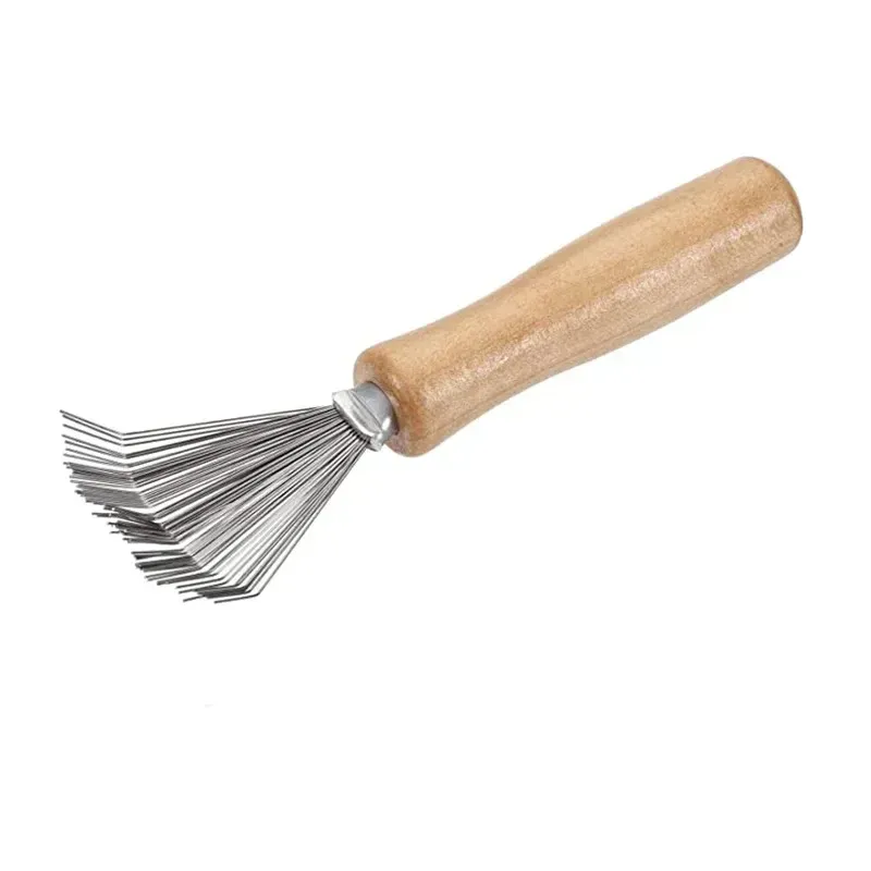 Détail du nettoyeur de brosse à cheveux