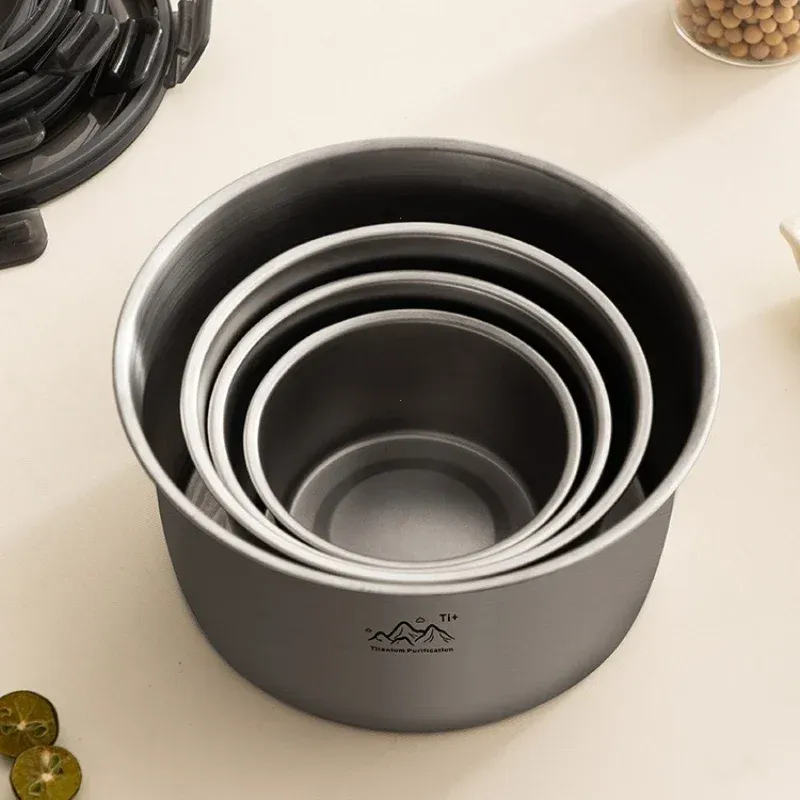 Boîte bento ronde pour camping, 300 à 1100 ml, contenant de conservation des aliments frais avec couvercle hermétique, adaptée à la congélation et au réchauffage, facile à nettoyer 2