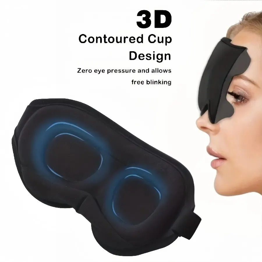 Masque de sommeil 3D, usage quotidien
