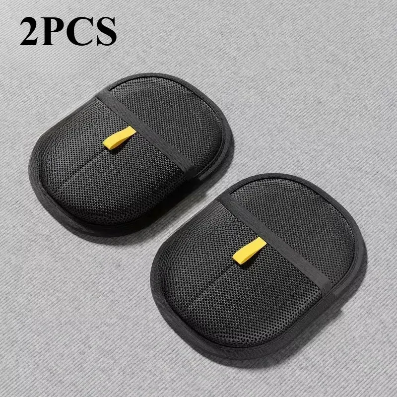 Lot de 2 gants de toilettage pour chat, brosses électrostatiques double face pour retirer les poils d'animaux sur canapés, tapis et vêtements 7