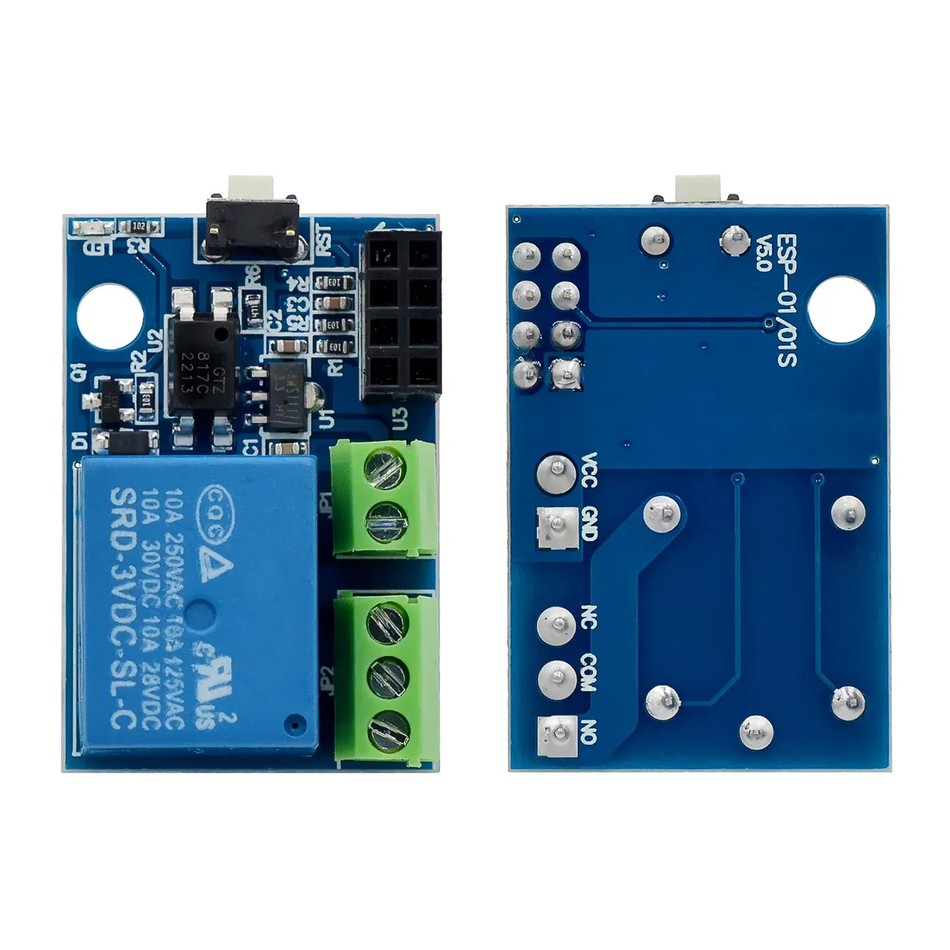 Module relais WiFi ESP-01S, mise en situation