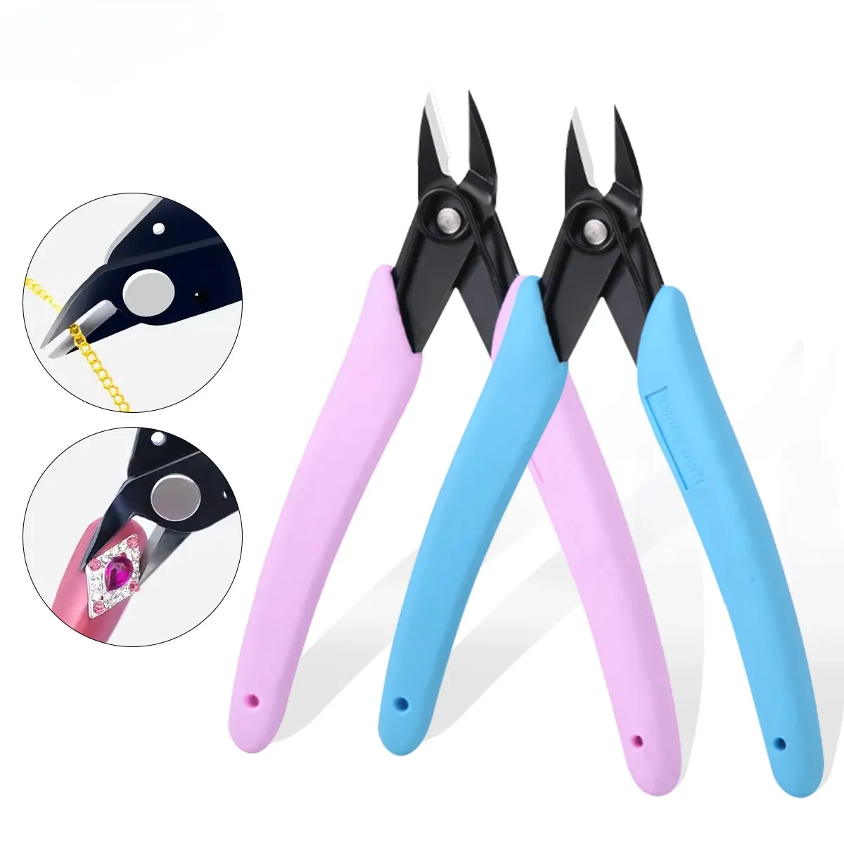 Ciseaux professionnels pour ongles en acier inoxydable