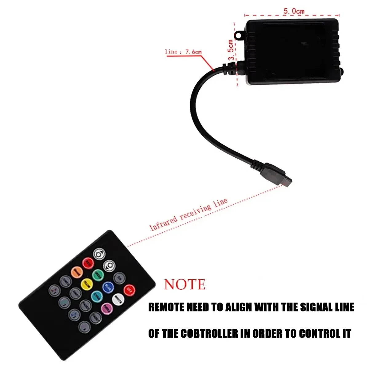 Bande LED RGB universelle pour habitacle de voiture, 8 couleurs d'ambiance, compatible SUV et 4x4 6