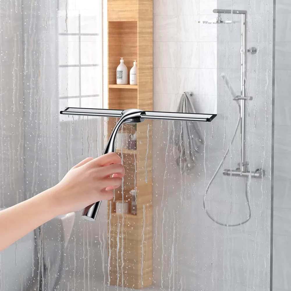 Raclette de douche pour surfaces vitrées