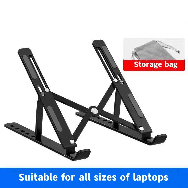 Support d'ordinateur portable pliable et compact