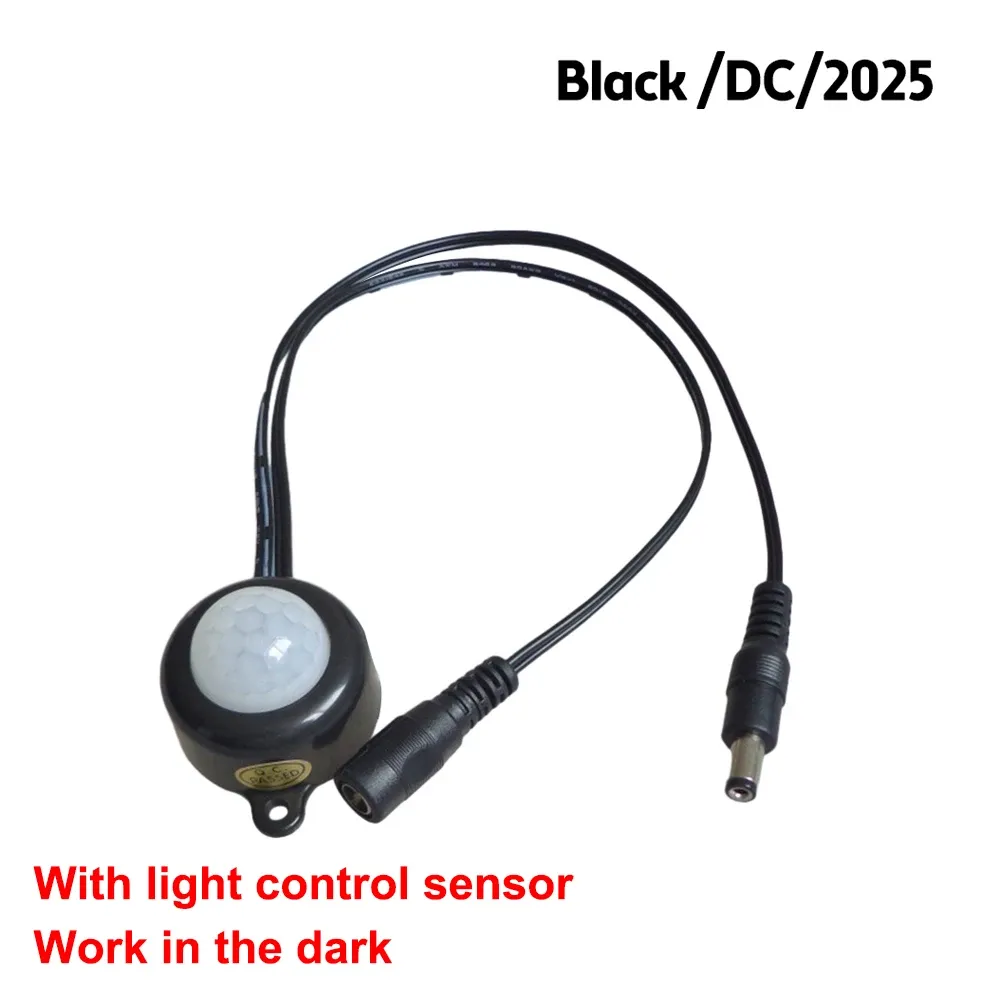 Interrupteur à capteur de mouvement PIR infrarouge USB, détecteur de présence DC 5 V / 12 V / 24 V pour éclairage LED 11