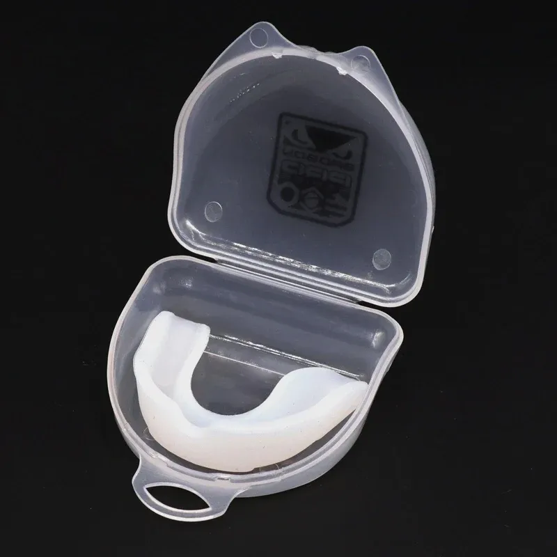 Protège-dents en silicone pour le sommeil, gouttière anti-bruxisme, protection pour boxe, karaté et rugby, thermoformable 3