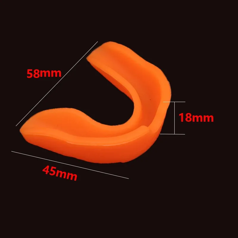 Protège-dents en silicone pour le sommeil, gouttière anti-bruxisme, protection pour boxe, karaté et rugby, thermoformable 6