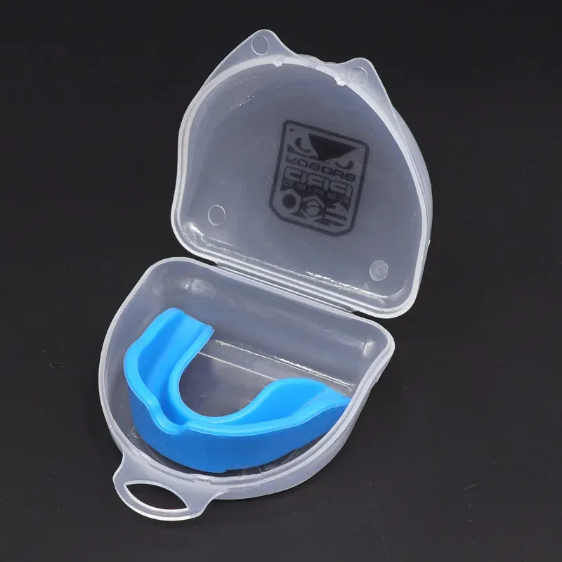 Protège-dents en silicone pour le sommeil, gouttière anti-bruxisme, protection pour boxe, karaté et rugby, thermoformable 11