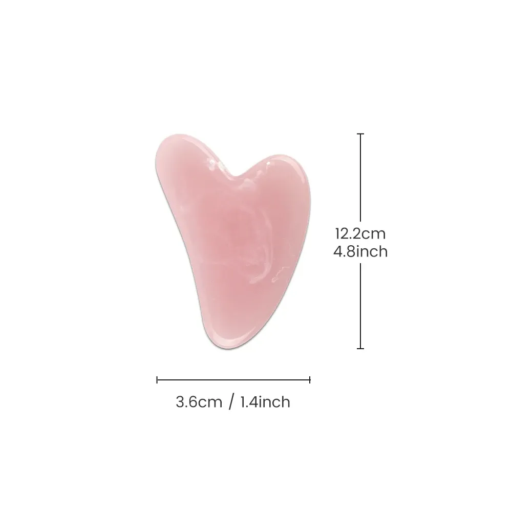 Masseur visage et cou à rouleaux 3D en forme de Y, rotation à 360 degrés, outil de massage minceur corps + gratte-peau Gua Sha, raffermissement de la peau, anti-rides 5