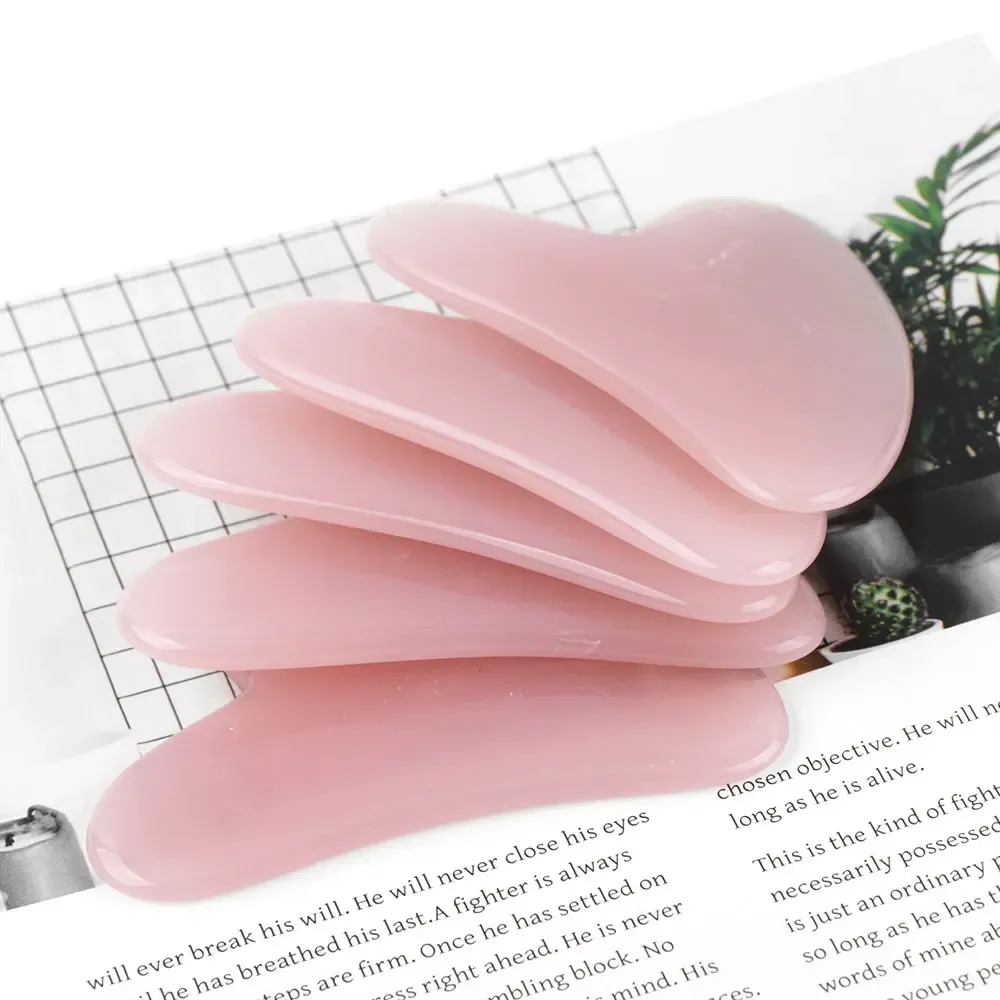 Masseur visage et cou à rouleaux 3D en forme de Y, rotation à 360 degrés, outil de massage minceur corps + gratte-peau Gua Sha, raffermissement de la peau, anti-rides 6