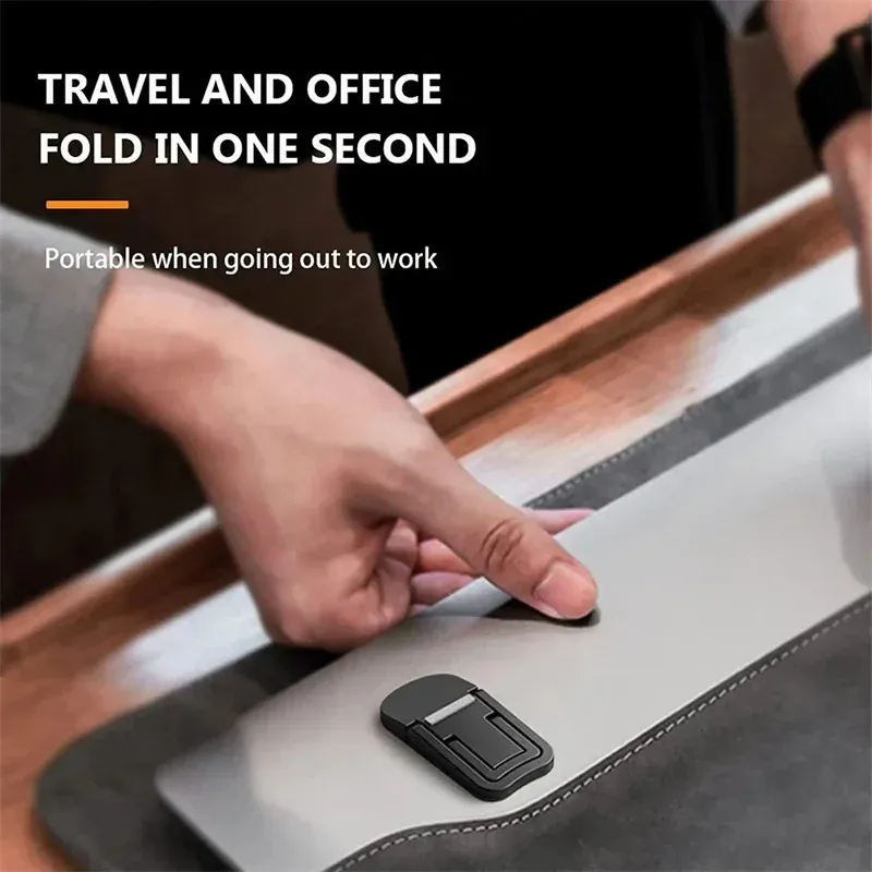 Support pliable et réglable pour ordinateur portable Lenovo, ultra-fin, avec pieds invisibles et refroidissement 4