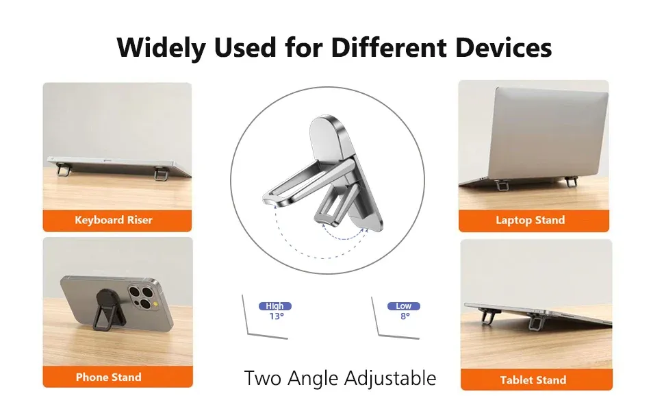 Support ordinateur portable en position de travail