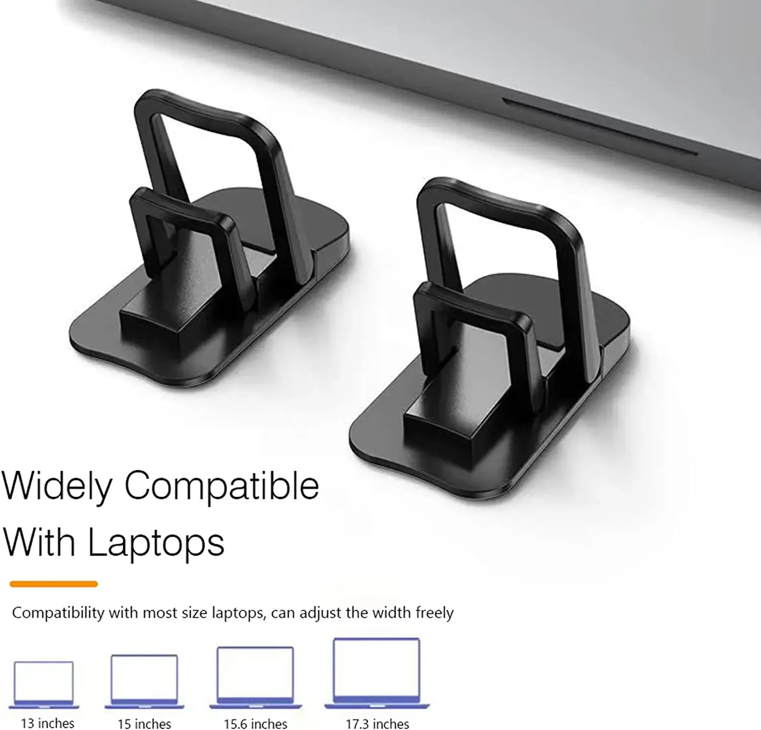 Détail du support pour ordinateur portable