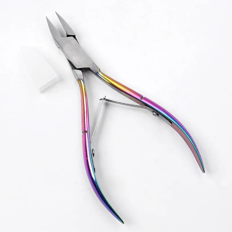 Pince à cuticules et ongles incarnés, coupe-ongles et ciseaux pour manucure et pédicure 6