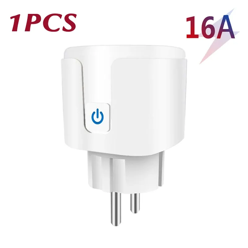 Prise connectée Wi-Fi EU 16/20 A avec mesure de la consommation énergétique, contrôle à distance par application et commande vocale, compatible Tuya et Google Home 10