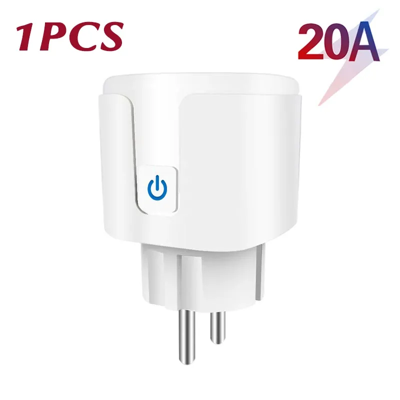Prise connectée Wi-Fi EU 16/20 A avec mesure de la consommation énergétique, contrôle à distance par application et commande vocale, compatible Tuya et Google Home 9