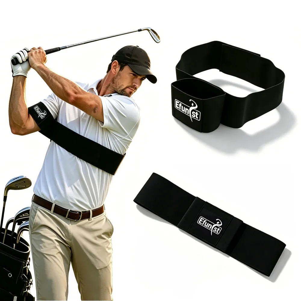 Ceinture d'entraînement au swing de golf en situation