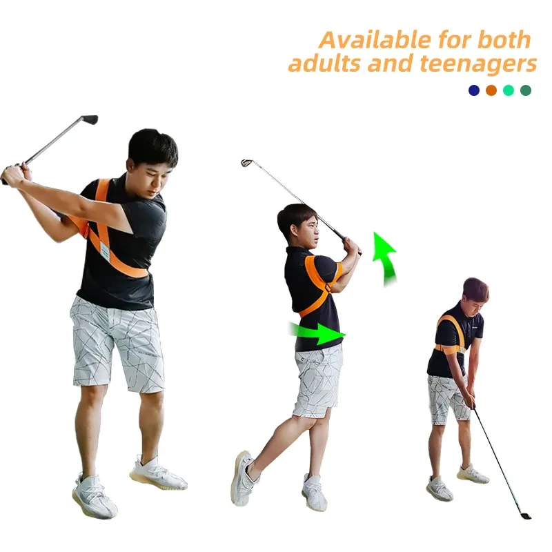 Ceinture d'entraînement au swing de golf, utilisation