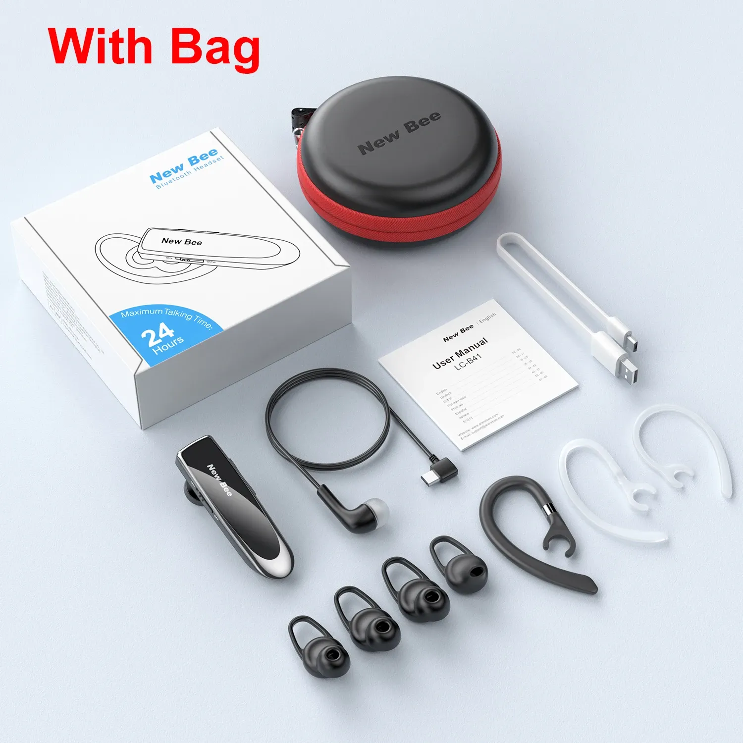 Contenu de la boîte du casque LC-B41