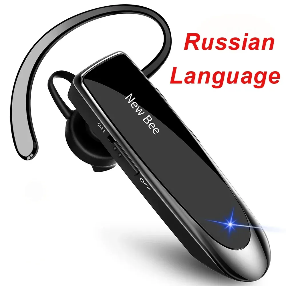 Casque Bluetooth sans fil Nouveau Bee V5.0 avec micro, écouteurs Mini mains libres, autonomie 24 heures, idéal pour la conduite et les déplacements professionnels 10