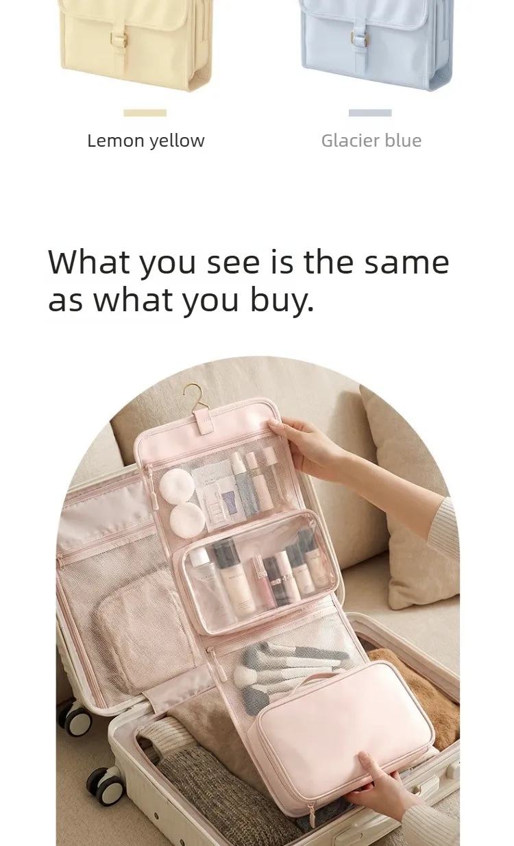 Trousse de toilette pour le voyage