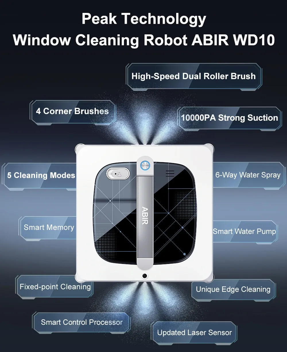 Navigation intelligente du robot ABIR WD10