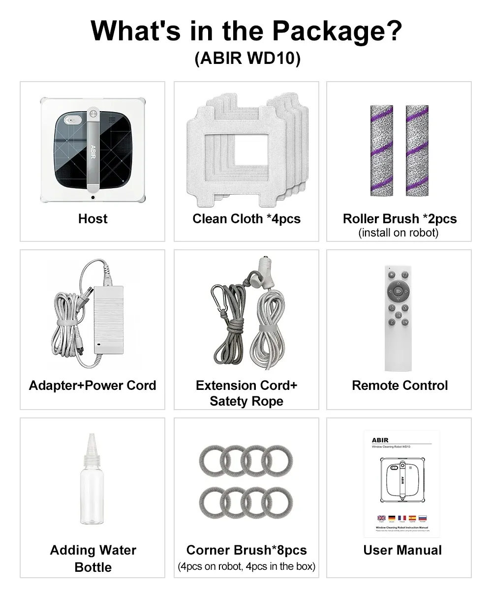 Détails du robot ABIR WD10