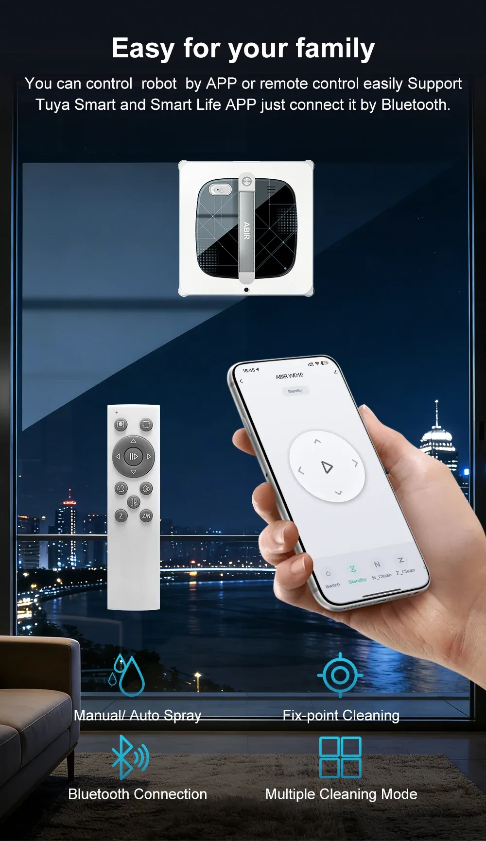 Détails du robot ABIR WD10