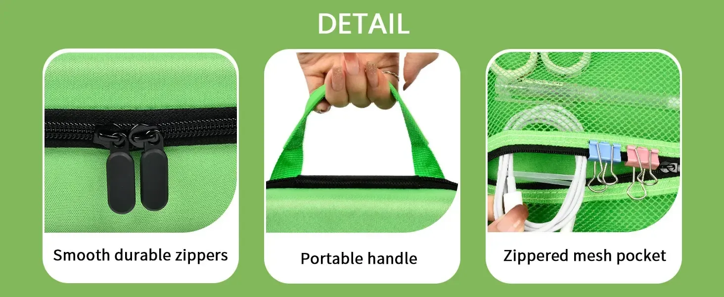 Organisation des accessoires dans l'étui NIIMBOT B21