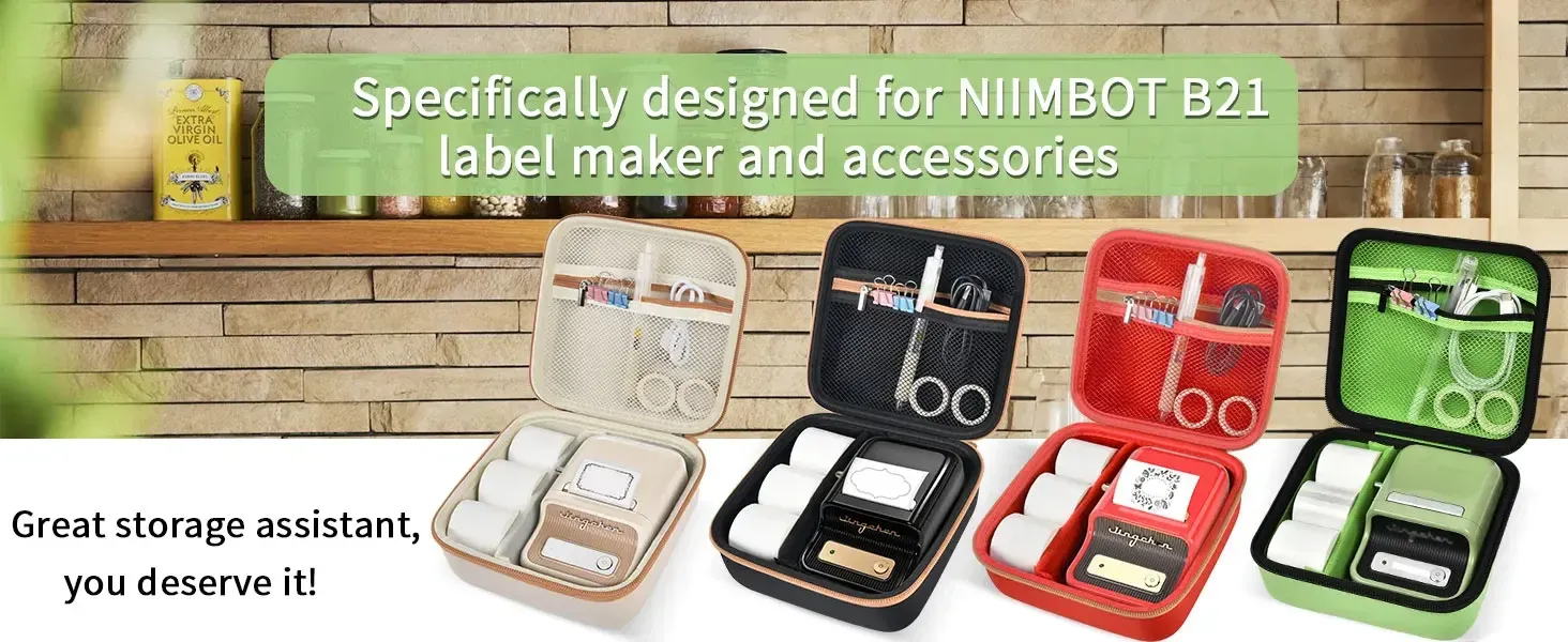 Étui de protection NIIMBOT B21 vue d'ensemble