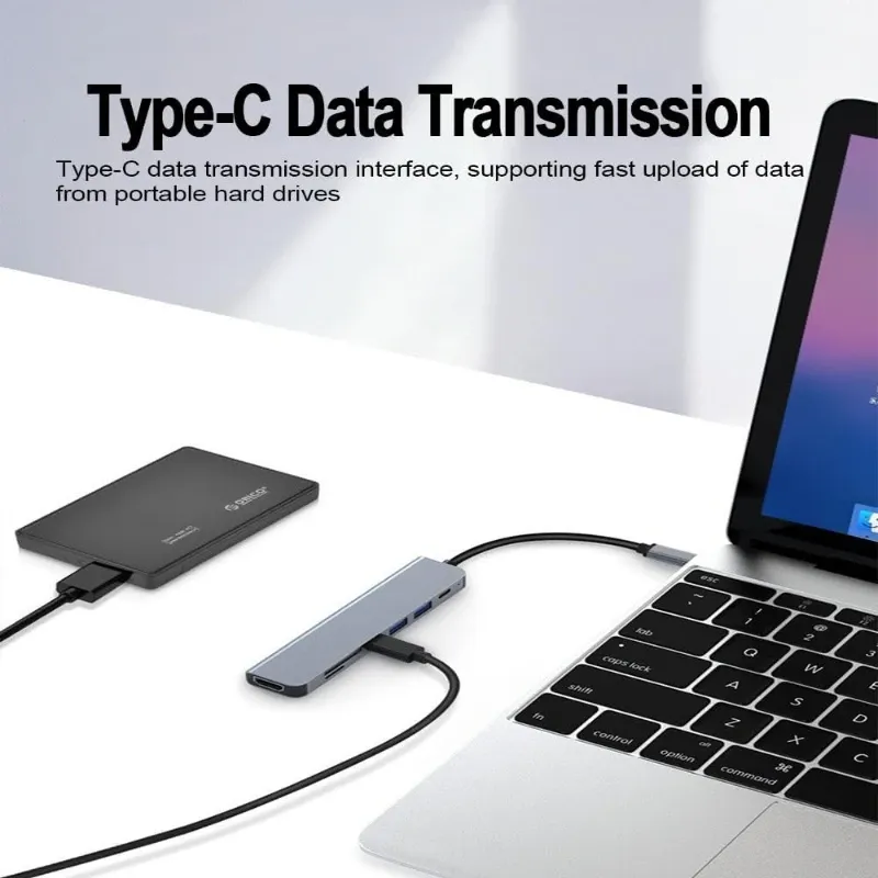 Hub USB-C, accessoire de bureau