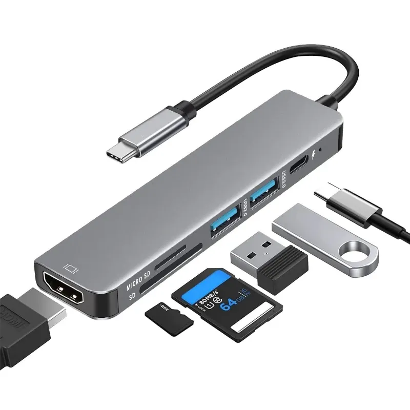 Hub USB-C, compatibilité multi-appareils