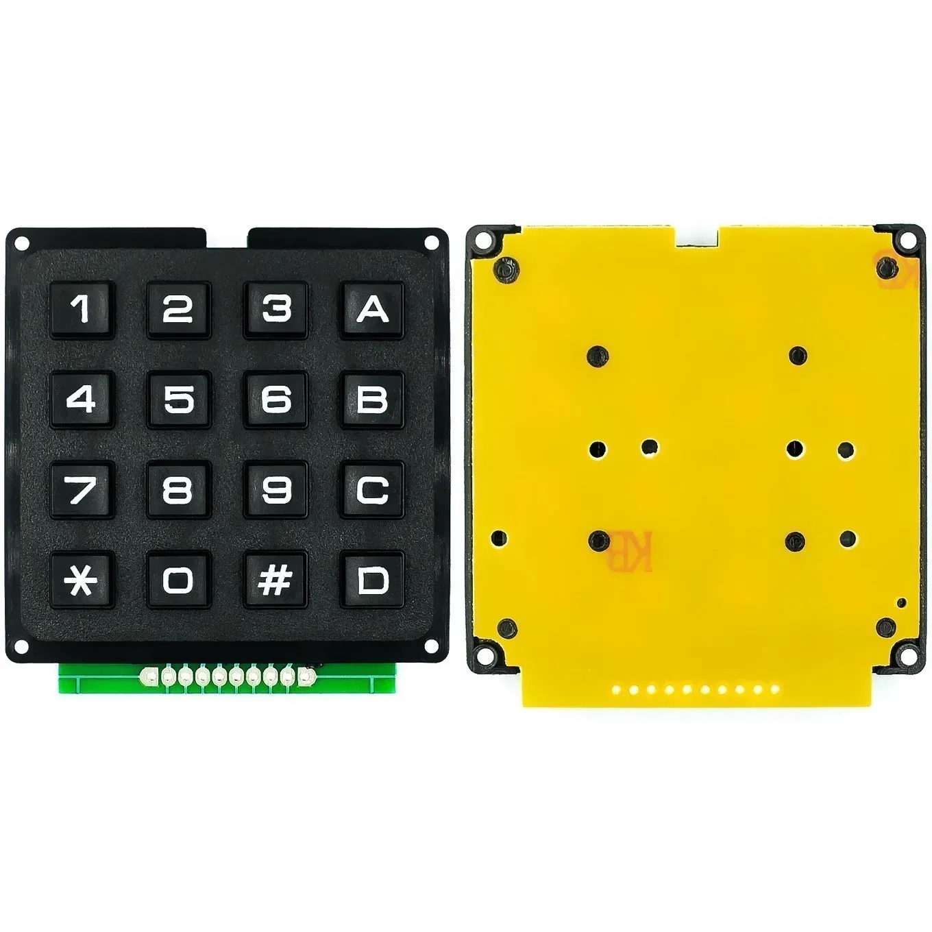 Module de clavier matriciel 3x4 et 4x4 à membrane, touches en ABS, commutateur à 12 et 16 boutons, kit DIY pour Arduino 4