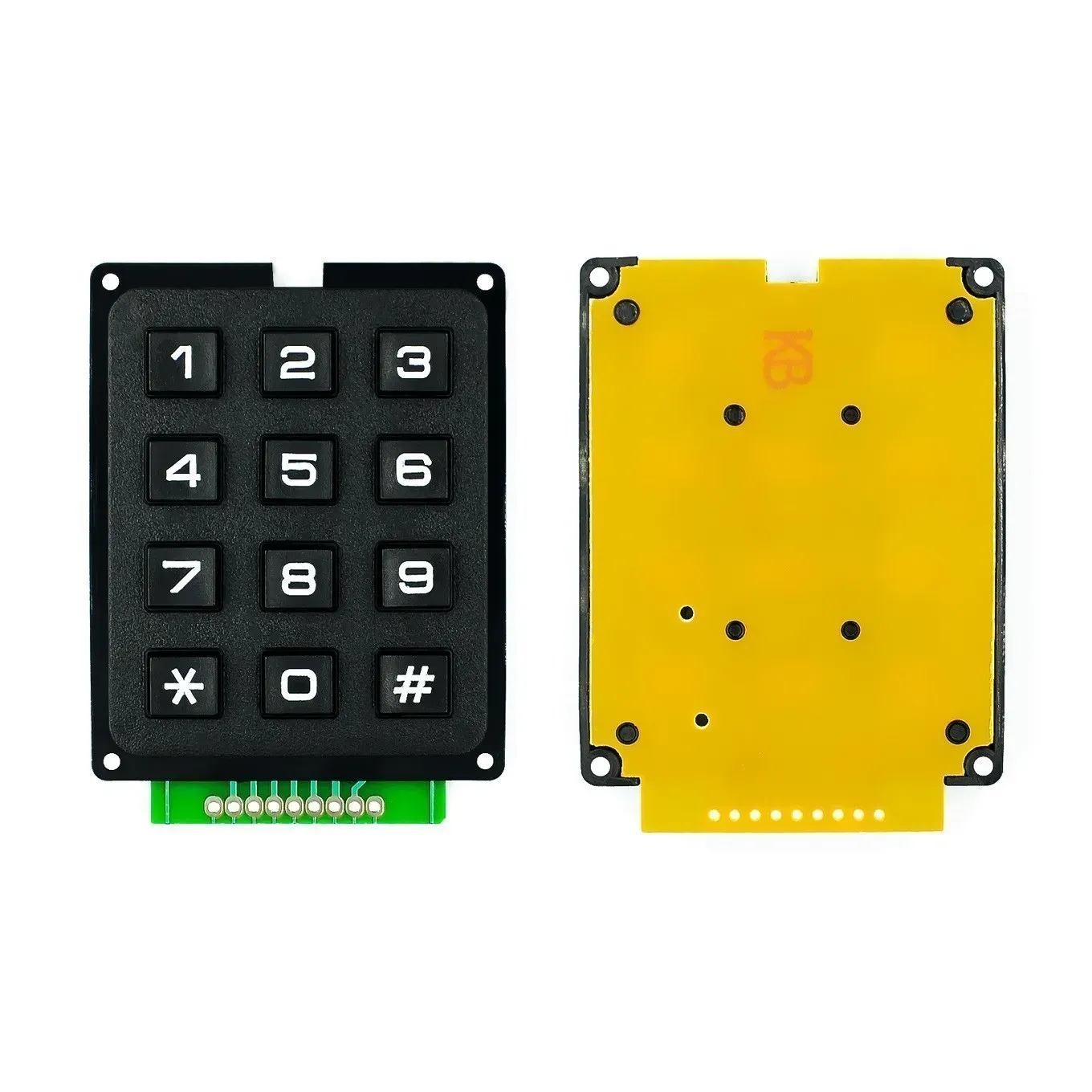 Module de clavier matriciel en situation