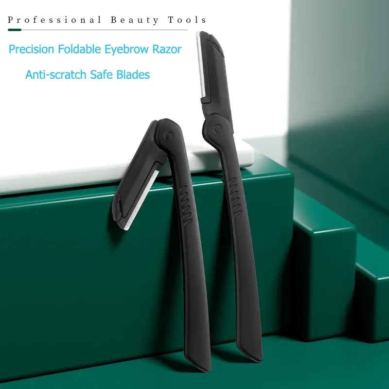 Détail des outils de coupe des sourcils