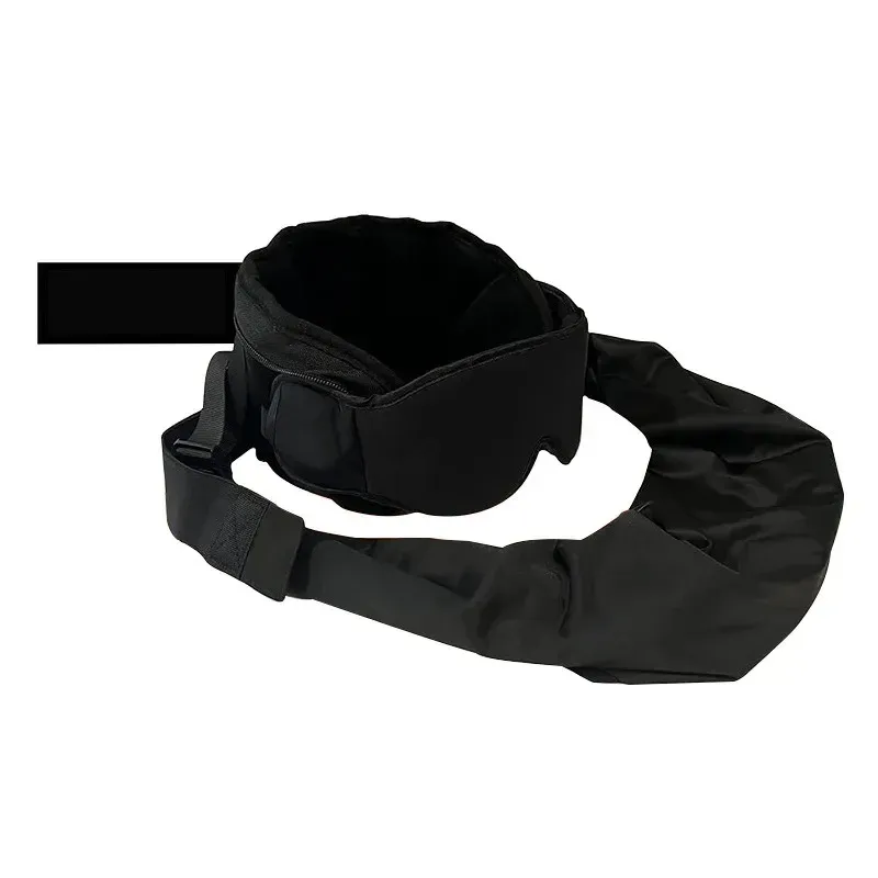 Coussin de voyage 3 en 1 avec masque pour les yeux et support de nuque 5