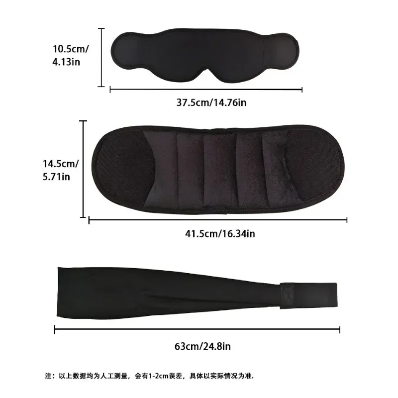 Coussin de voyage 3 en 1 avec masque pour les yeux et support de nuque 6
