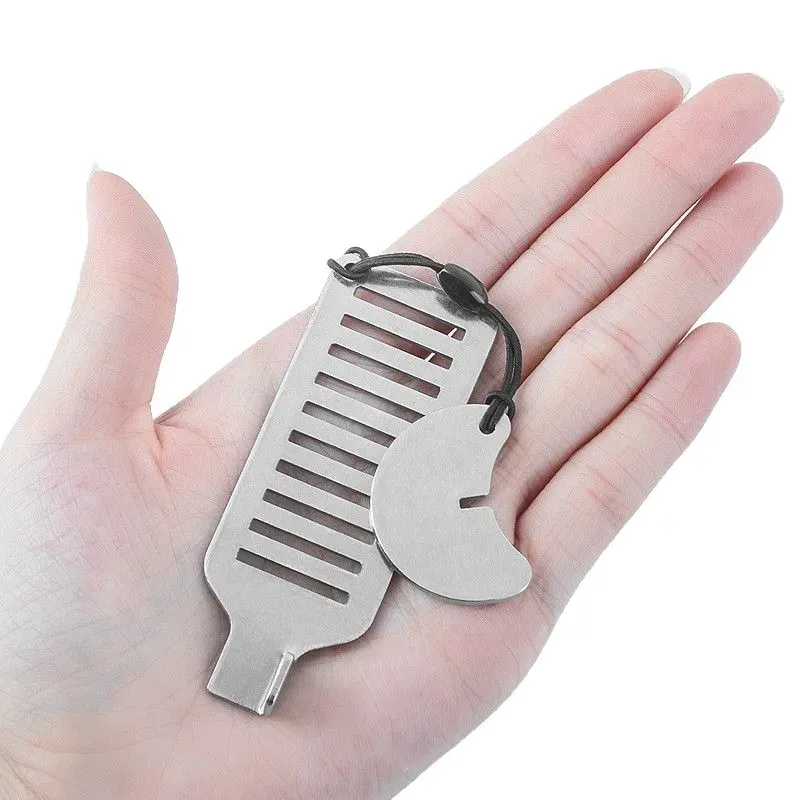Bloqueur de porte portable en acier inoxydable, 8 cm – Outil de sécurité pour la maison, l'hôtel et les voyages – Butée de porte pour plus de confidentialité 6