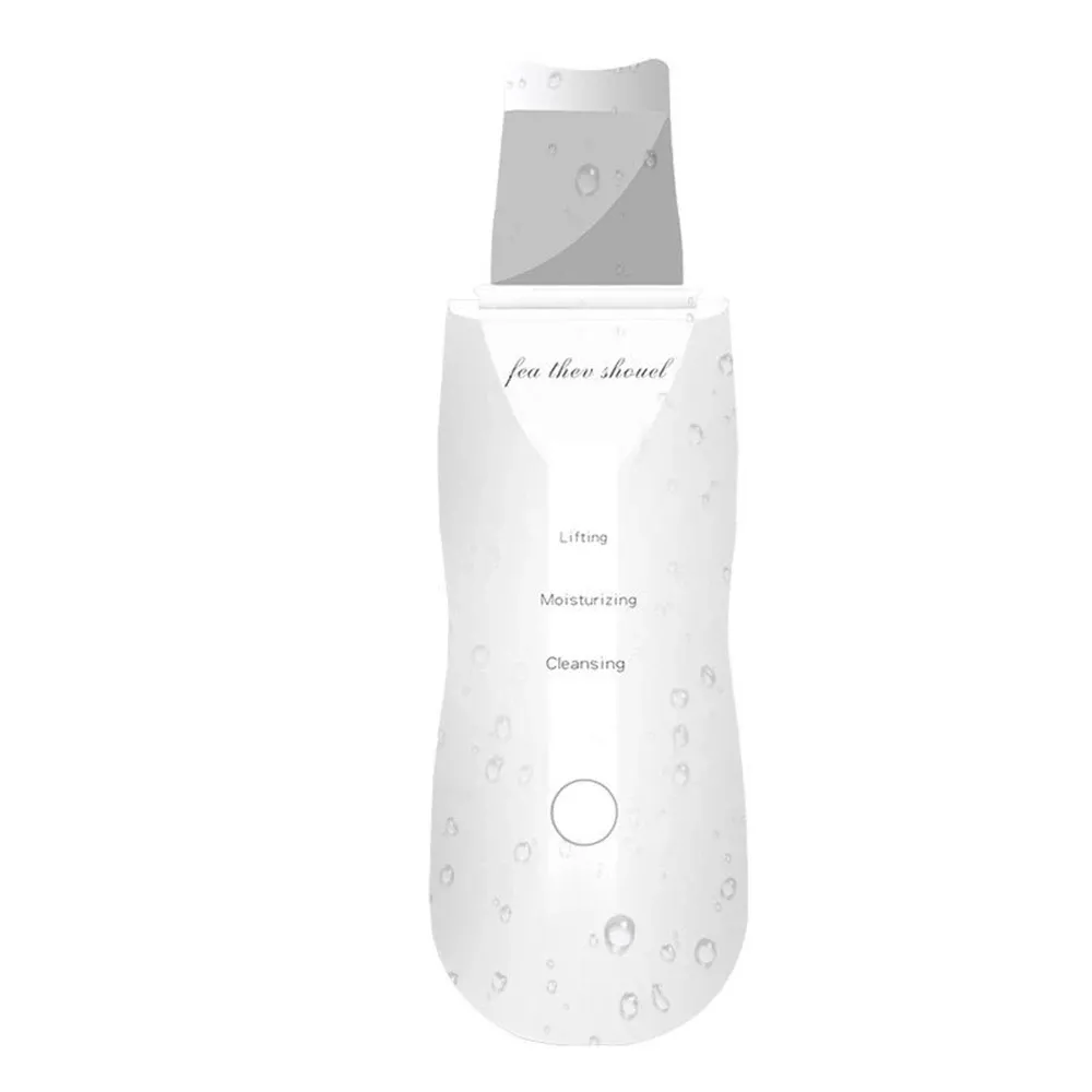 Épurateur de peau électrique à ultrasons avec vibration faciale et spatule 11