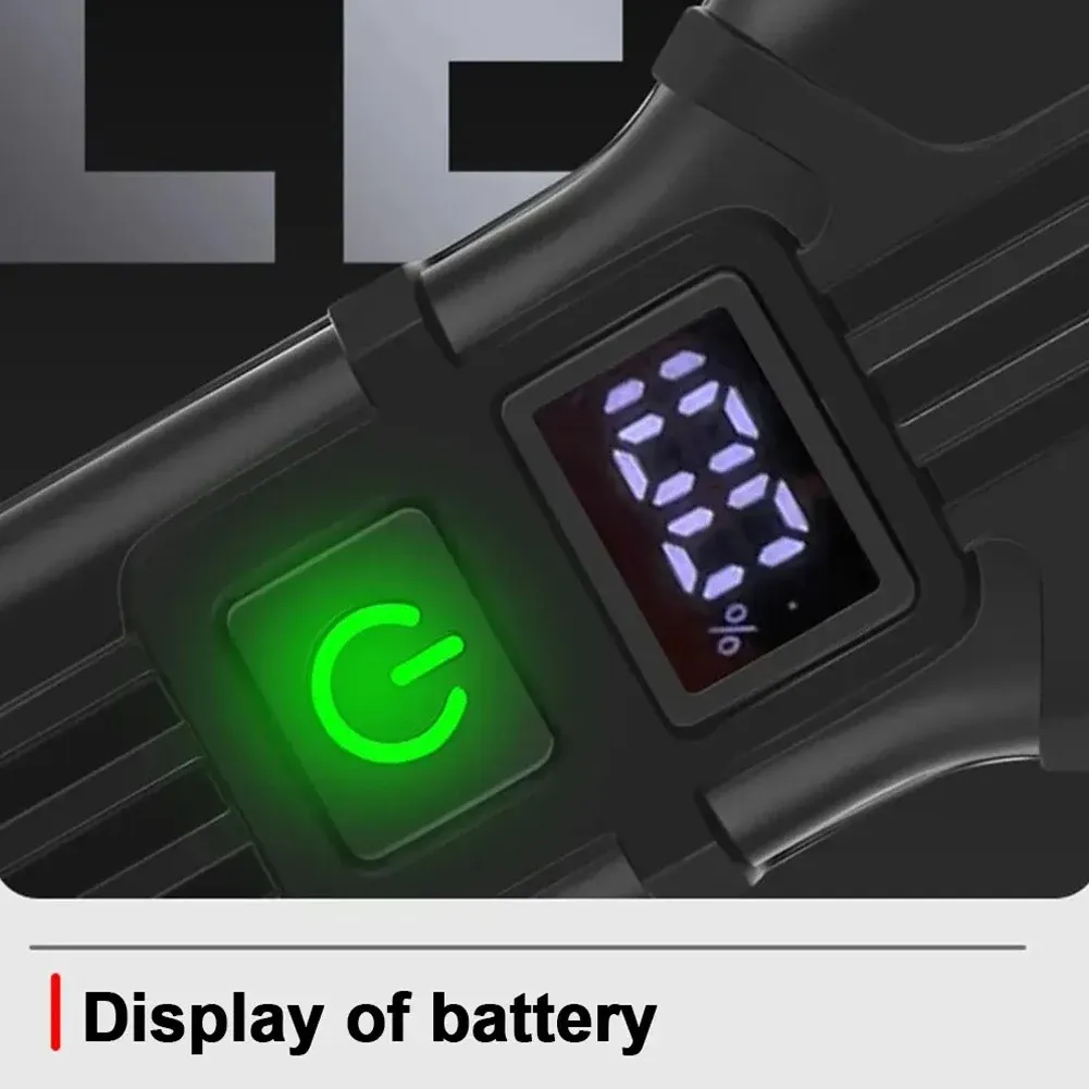 Feu avant de vélo rechargeable à 12 LED avec klaxon 4