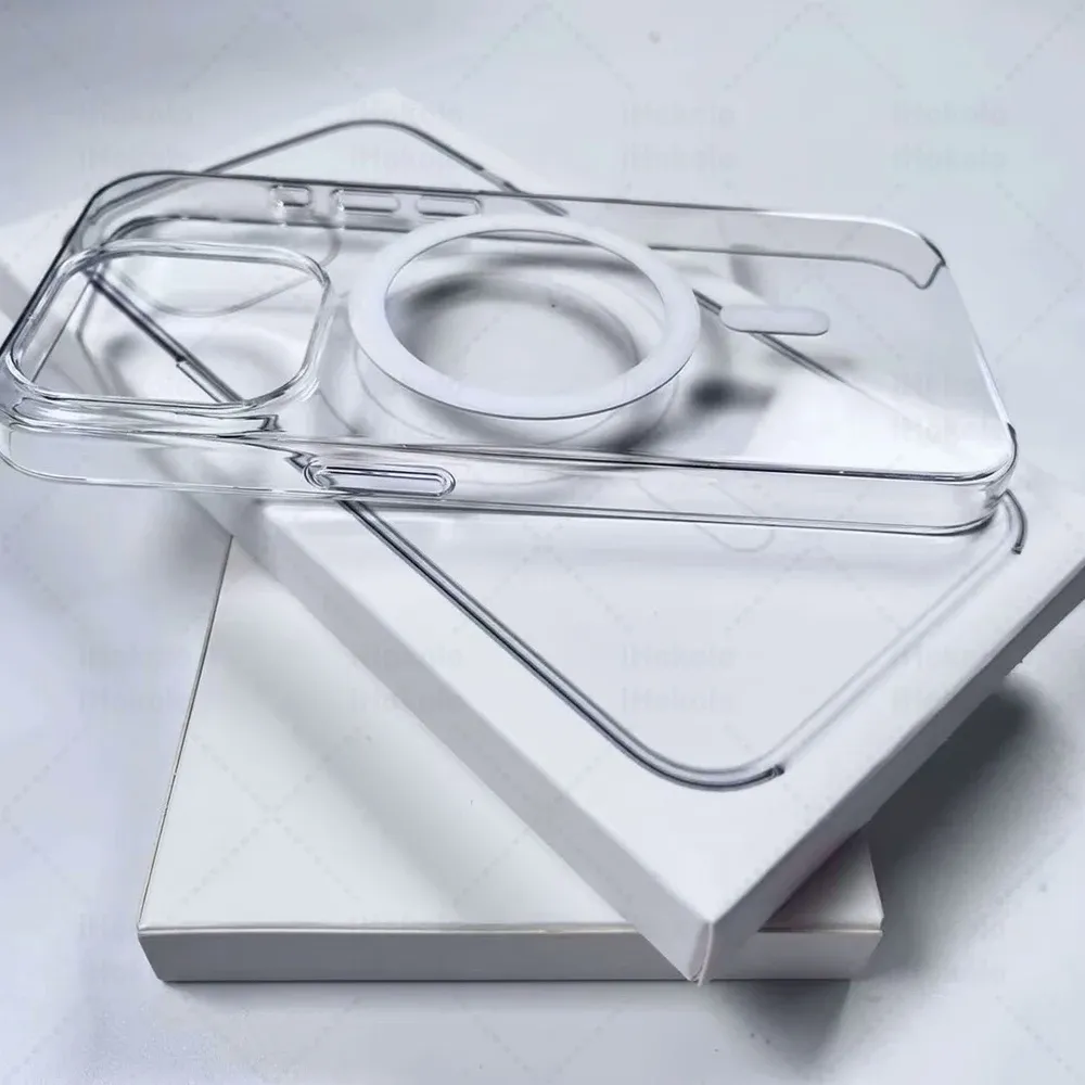 Coque transparente dans son environnement