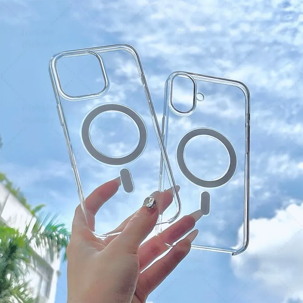 Coque transparente pour iPhone vue de face