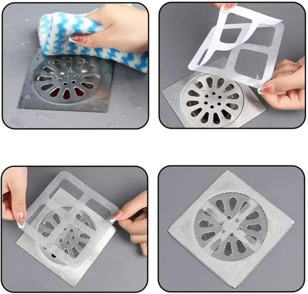 Filtre jetable de siphon de sol en maille