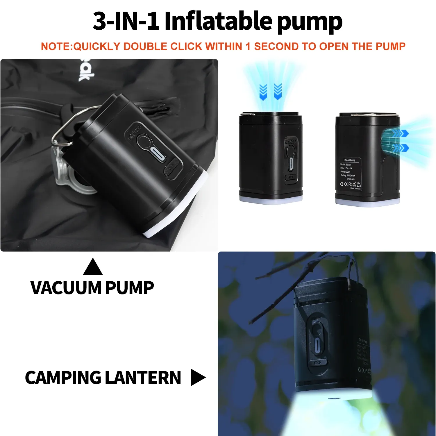 Sacs de compression sous vide pour bagages de voyage avec pompe, réutilisables et imperméables 6