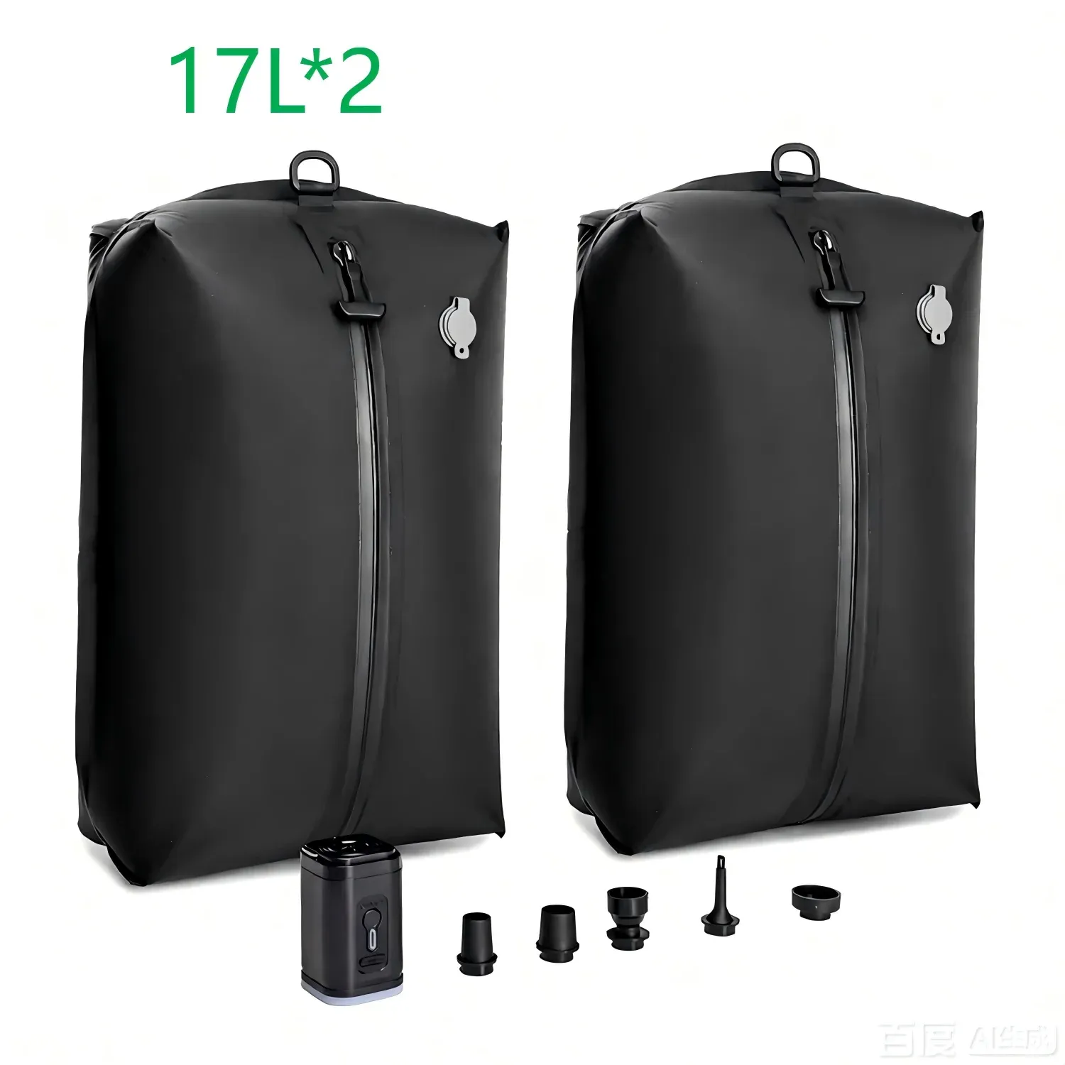 Sacs de compression sous vide pour bagages de voyage avec pompe, réutilisables et imperméables 19