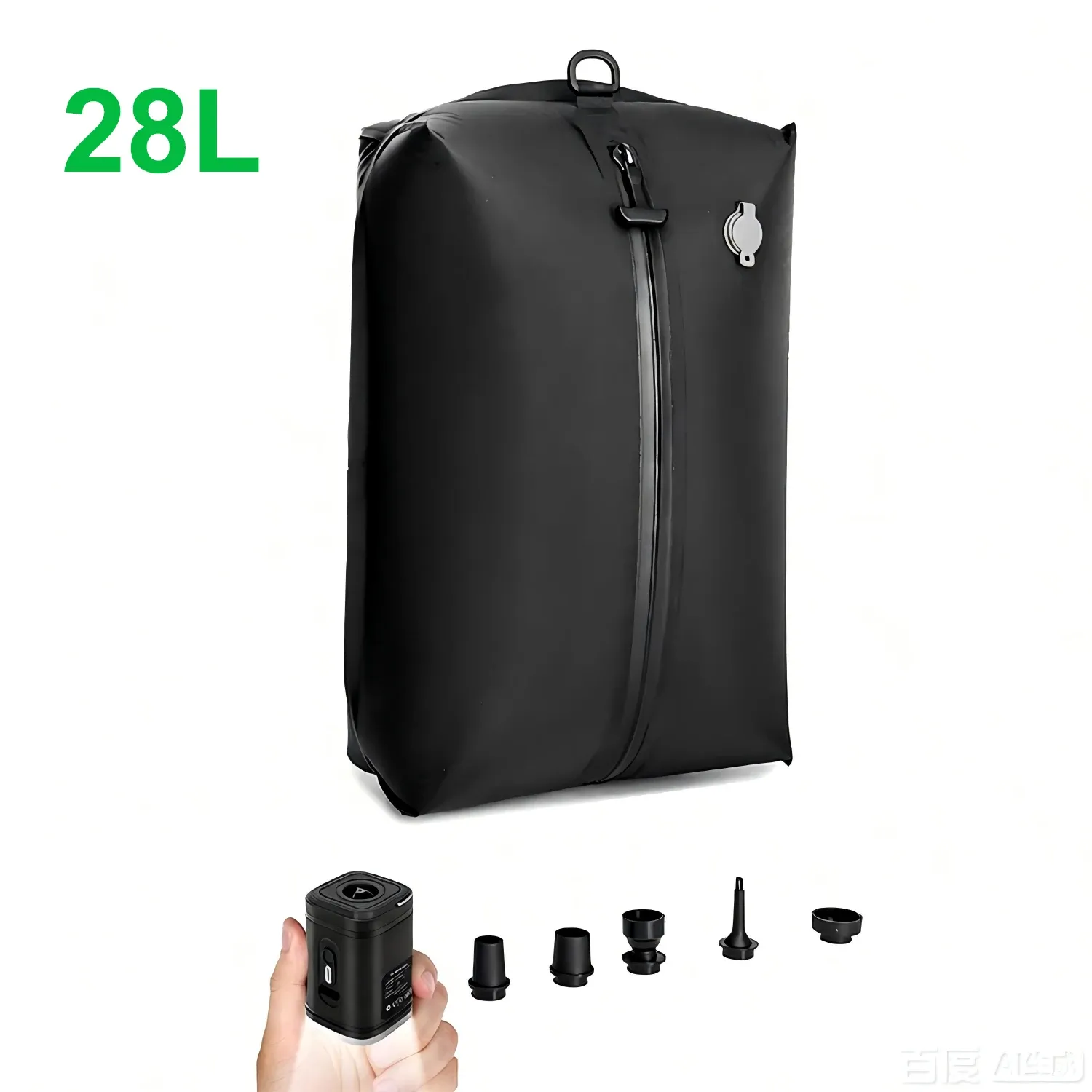Sacs de compression sous vide pour bagages de voyage avec pompe, réutilisables et imperméables 7