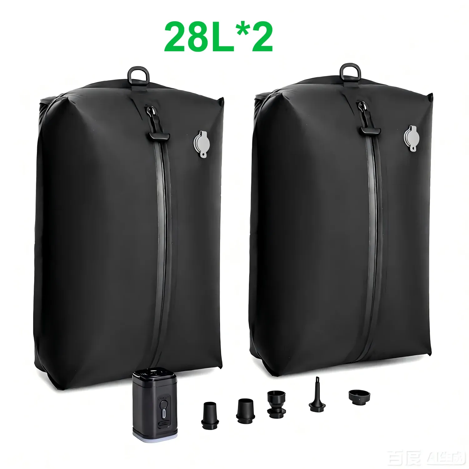 Sacs de compression sous vide pour bagages de voyage avec pompe, réutilisables et imperméables 15