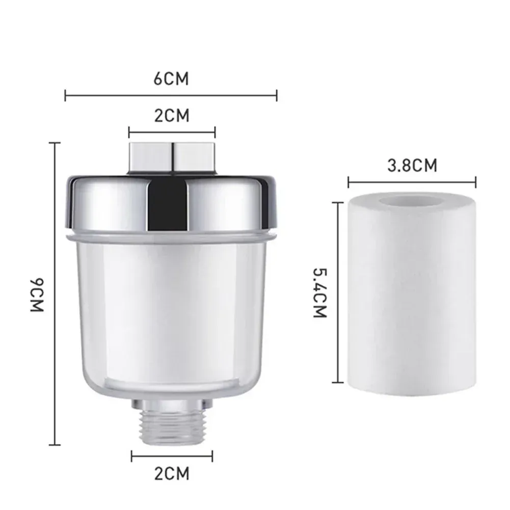 Kit de purificateur de sortie d'eau, filtre de robinet universel, filtre domestique en coton PP haute densité pour cuisine et salle de bain 6