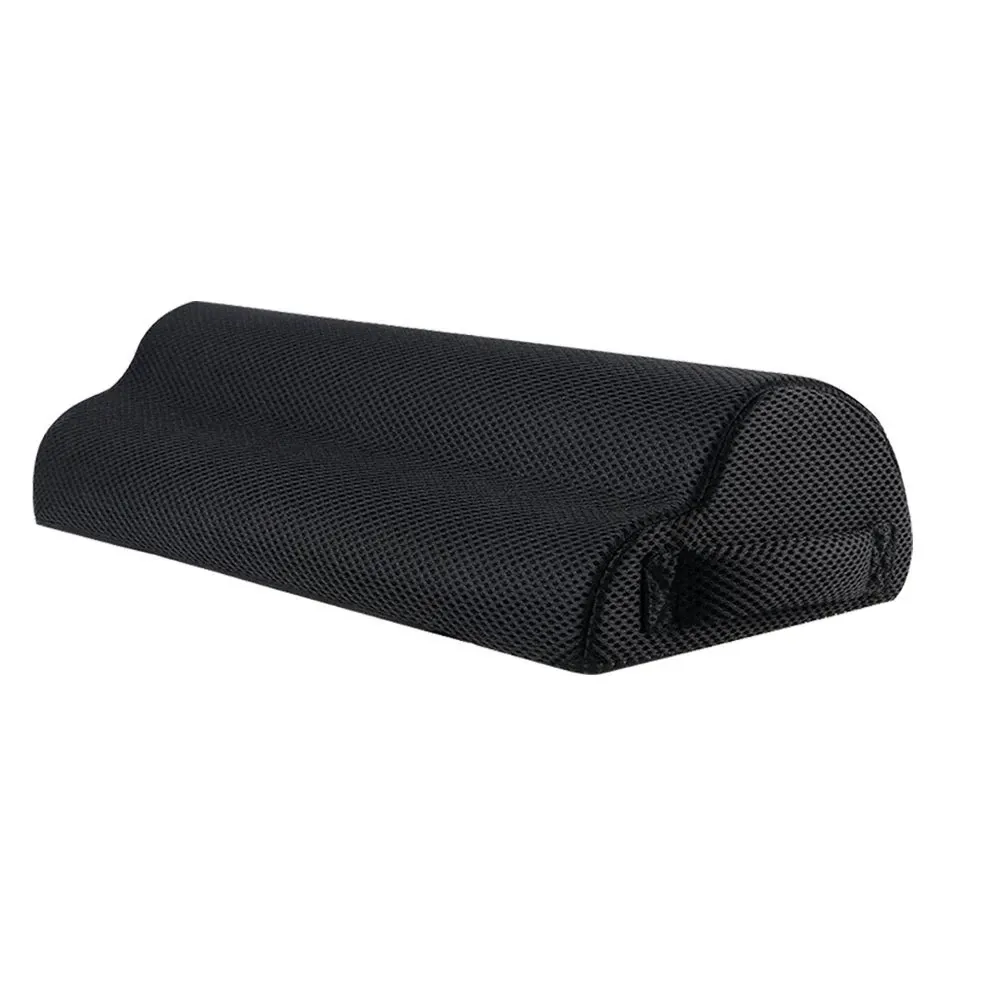 Repose-pied de bureau en mousse à mémoire de forme avec coussin surélevé pour les jambes, à placer sous le bureau pour le jeu et le télétravail 8